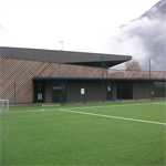Nuova costruzione dell’edificio presso il campo da calcio a Molini – Impianto POP